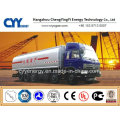 Chemical Lox Lin Lar Lco2 LNG Fuel Tank Car Semi Trailer with ASME